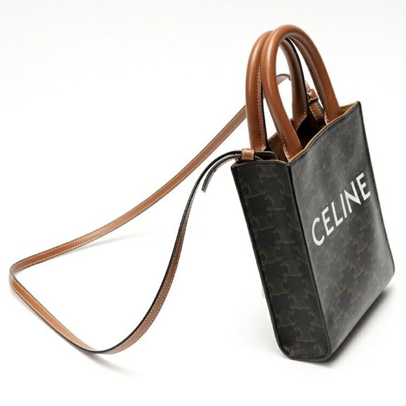 CELINE Brown Shoulder Bag - Picture 2 of 7